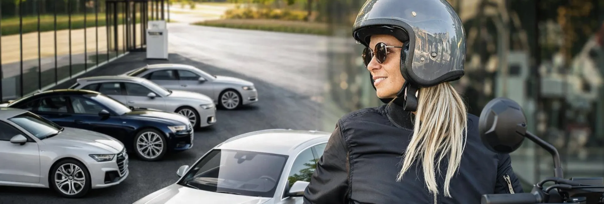 Motorrad- und PKW Mietfahrzeuge